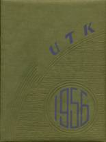 Utica Consolidated High School 1956 yearbook cover photo