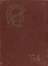 Thedford High School 1954 yearbook cover photo