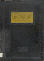 Marion High School 1929 yearbook cover photo