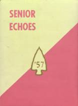 Tecumseh High School 1957 yearbook cover photo