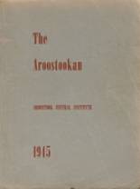 Aroostook Central Institute High School 1945 yearbook cover photo