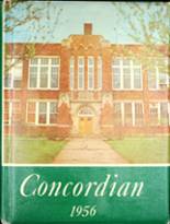 Concord High School 1956 yearbook cover photo