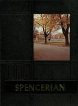 Spencer High School 1960 yearbook cover photo