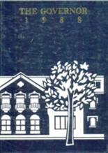 1988 John Burroughs School Yearbook from Ladue, Missouri cover image