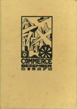Commerce High School 1927 yearbook cover photo