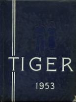 Princeton High School 1953 yearbook cover photo