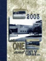 Frisco High School 2003 yearbook cover photo