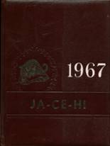 Jackson Center High School 1967 yearbook cover photo