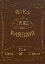 Oaks-Mission High School 1982 yearbook cover photo