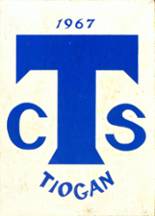 Tioga Central High School 1967 yearbook cover photo