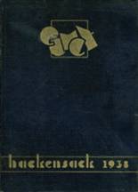 Hackensack High School 1938 yearbook cover photo