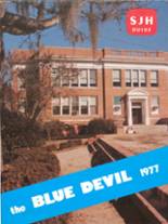 St. John's High School 1977 yearbook cover photo