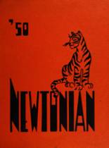 Newton High School 1950 yearbook cover photo