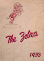 Pine Bluff High School 1953 yearbook cover photo