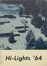 Hadley-Luzerne High School 1964 yearbook cover photo