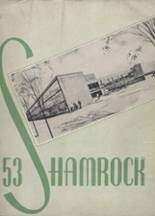 St. Patrick High School 1953 yearbook cover photo