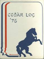 Cedar Cliff High School 1976 yearbook cover photo