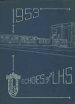 Lancaster High School 1953 yearbook cover photo