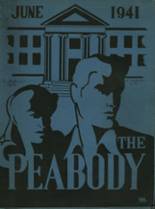 Peabody High School 1941 yearbook cover photo
