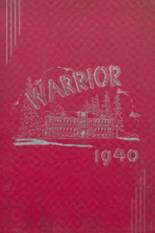 Lebanon Union High School 1940 yearbook cover photo