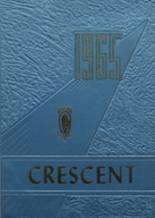 Crescent High School 1965 yearbook cover photo