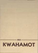 Tomahawk High School 1951 yearbook cover photo