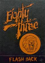 1983 Lincoln County High School Yearbook from Eureka, Montana cover image