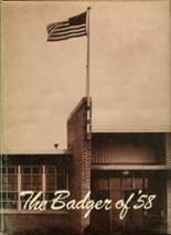Elmore City High School 1958 yearbook cover photo