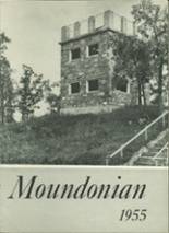 Elk Mound High School 1955 yearbook cover photo