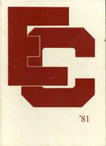 Ecole Classique High School 1981 yearbook cover photo