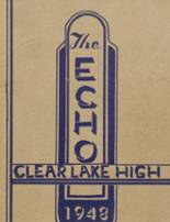 Clear Lake High School 1948 yearbook cover photo