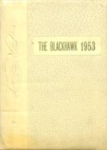 Bloomer High School 1953 yearbook cover photo