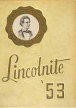 1953 Lincoln Community High School Yearbook from Lincoln, Illinois cover image