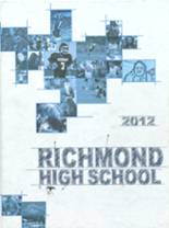 Richmond High School 2012 yearbook cover photo