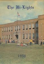 Pleasant Garden High School 1959 yearbook cover photo