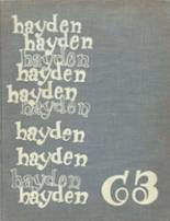 Hayden High School 1963 yearbook cover photo