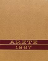 Aquinas Institute 1967 yearbook cover photo