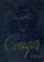 Canby Union High School 1954 yearbook cover photo