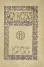1908 Classical High School Yearbook from Providence, Rhode Island cover image