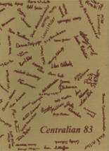 1983 Central Christian High School Yearbook from Kidron, Ohio cover image