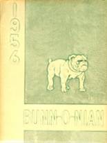 Bunn High School 1956 yearbook cover photo