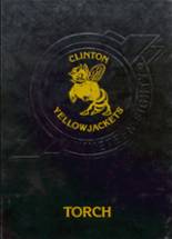 Clinton High School 1986 yearbook cover photo