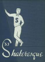 Shaler Area High School 1953 yearbook cover photo
