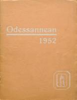 Odessa Montour Central High School 1952 yearbook cover photo