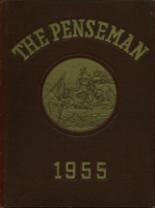 The Pennington School 1955 yearbook cover photo