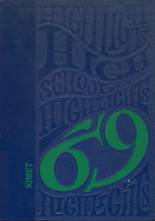 Kimberly High School 1969 yearbook cover photo