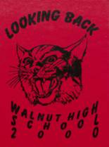 Walnut High School 2000 yearbook cover photo