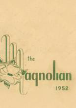 Magnolia High School 1952 yearbook cover photo