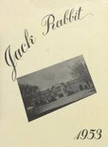 Greeley County High School 1953 yearbook cover photo