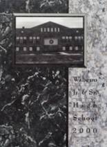 Wabeno High School 2000 yearbook cover photo